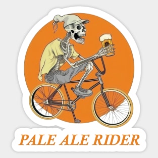 Pale Ale Rider Sticker